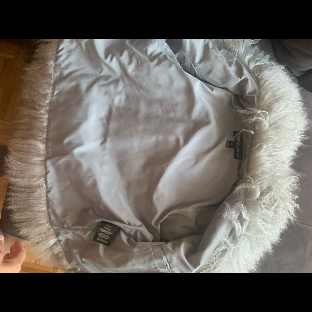 Grey Mongolian short jacket